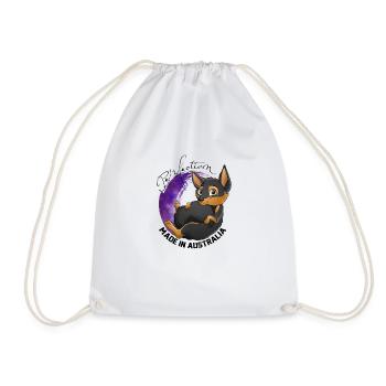 Kelpie Galaxie - Noir Feu - Sac de sport léger - blanc - Devant