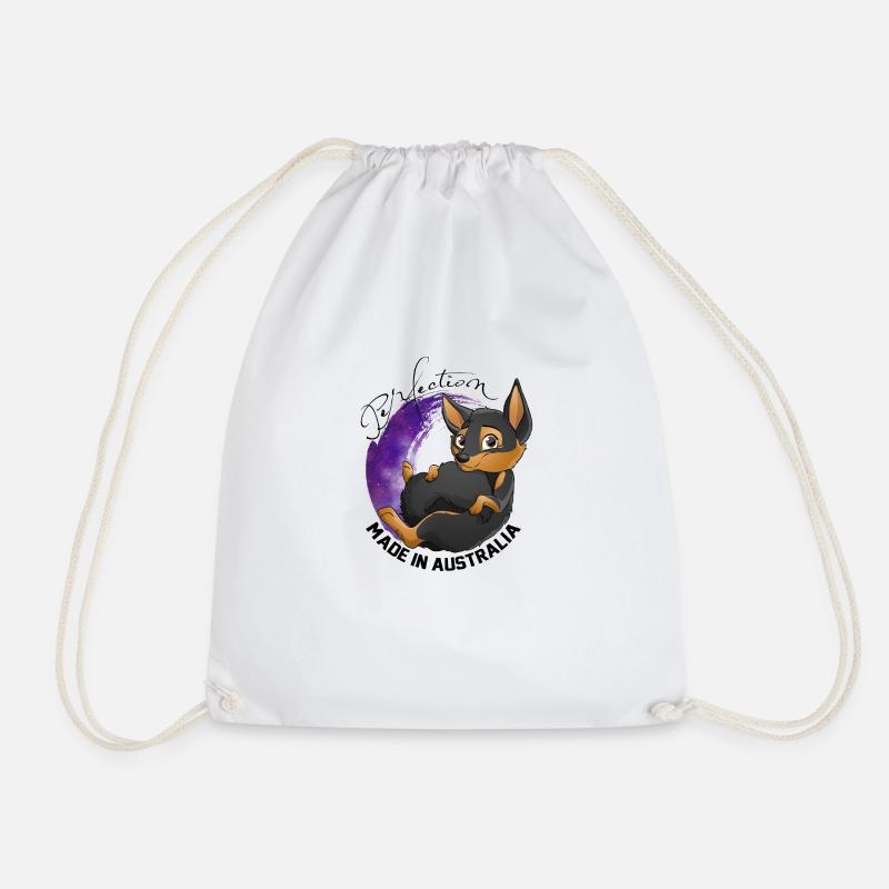 Kelpie Galaxy - Black Fire - Turnbeutel - Weiß
