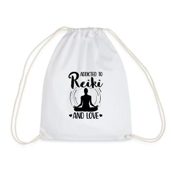 Reiki - Drawstring Bag - white - Front