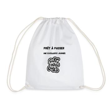 Positive T-shirt - Sac de sport léger - blanc - Devant