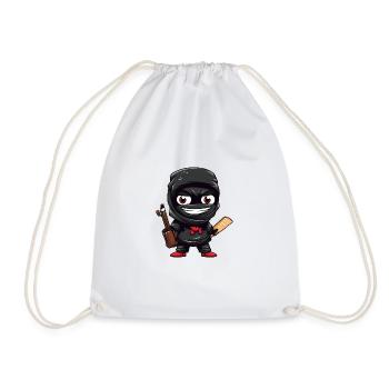 École Ninja - Sac de sport léger - blanc - Devant