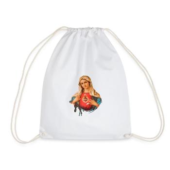Holly Mary Maria Madonna Mariana Jungfrau Maria - Turnbeutel - Weiß - Vorne