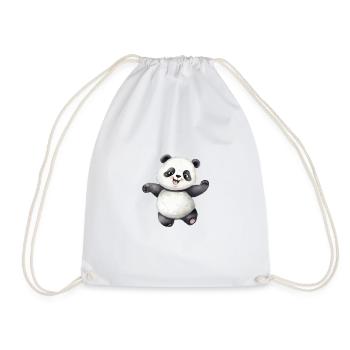 Panda / Classe Panda - Sac de sport léger - blanc - Devant