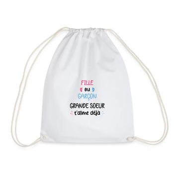 Future Grande soeur - Sac de sport léger - blanc - Devant