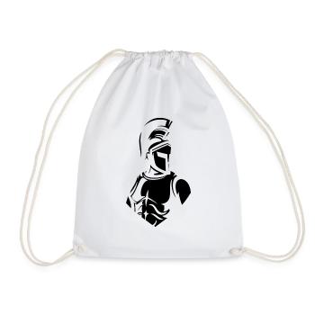 Spartan Sparta Spartacus Leonidas Gift - Drawstring Bag - white - Front