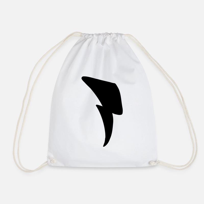 Arrow Symbol 07 Artboard 7 - Drawstring Bag - white