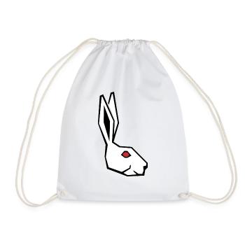 Lièvre - Sac de sport léger - blanc - Devant