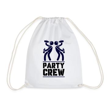 Équipage de fête - Sac de sport léger - blanc - Devant
