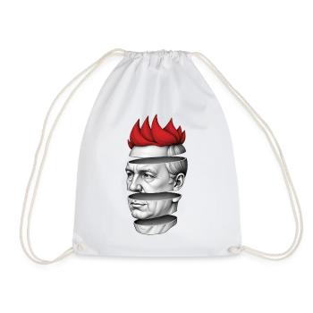 PUNKS NOT DEAD #4 - steam punk'n'roll - Sac de sport léger - blanc - Devant