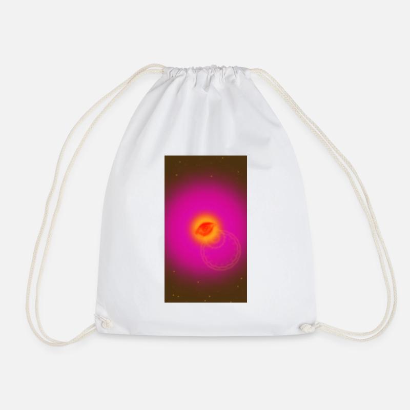 Super-Nova - Drawstring Bag - white