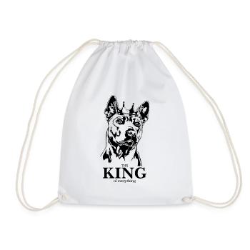 Thai Ridgeback King of everything Hunde Wilsigns - Turnbeutel - Weiß - Vorne