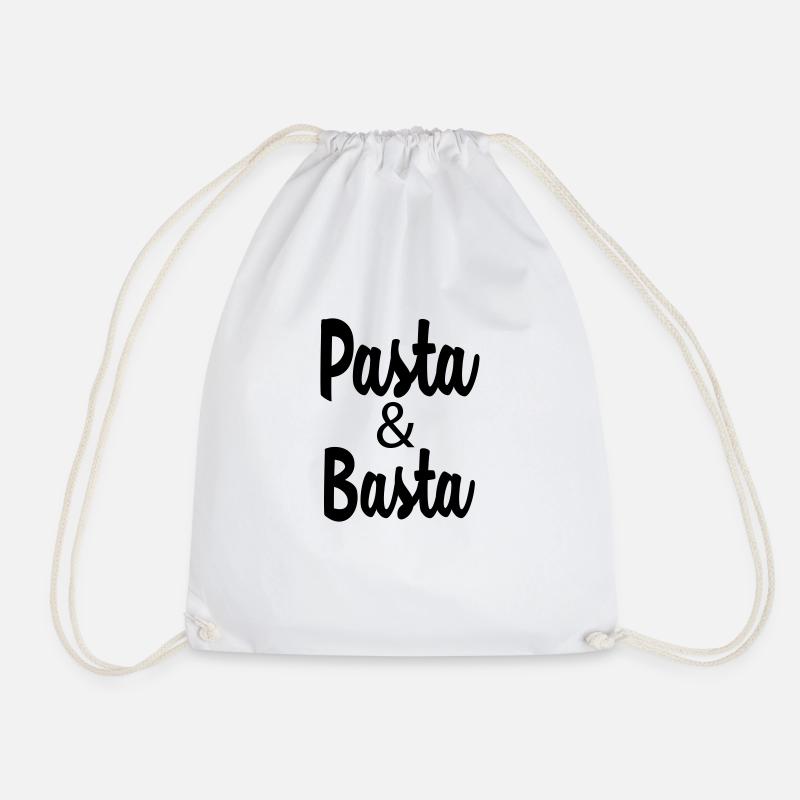 Pasta Basta - Turnbeutel - Weiß