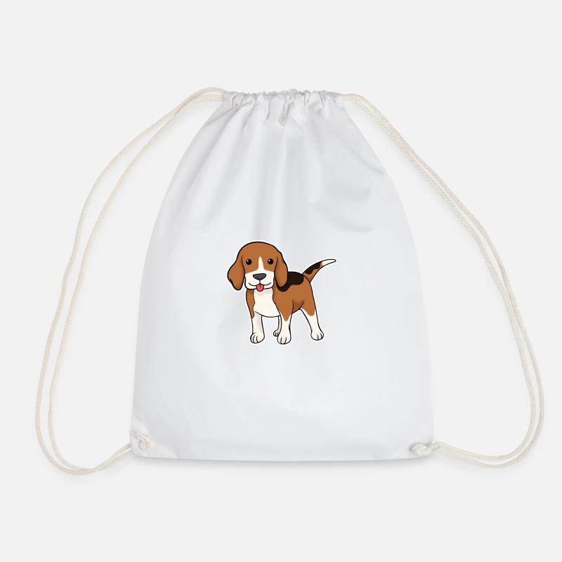 beagle - Sac de sport léger - blanc