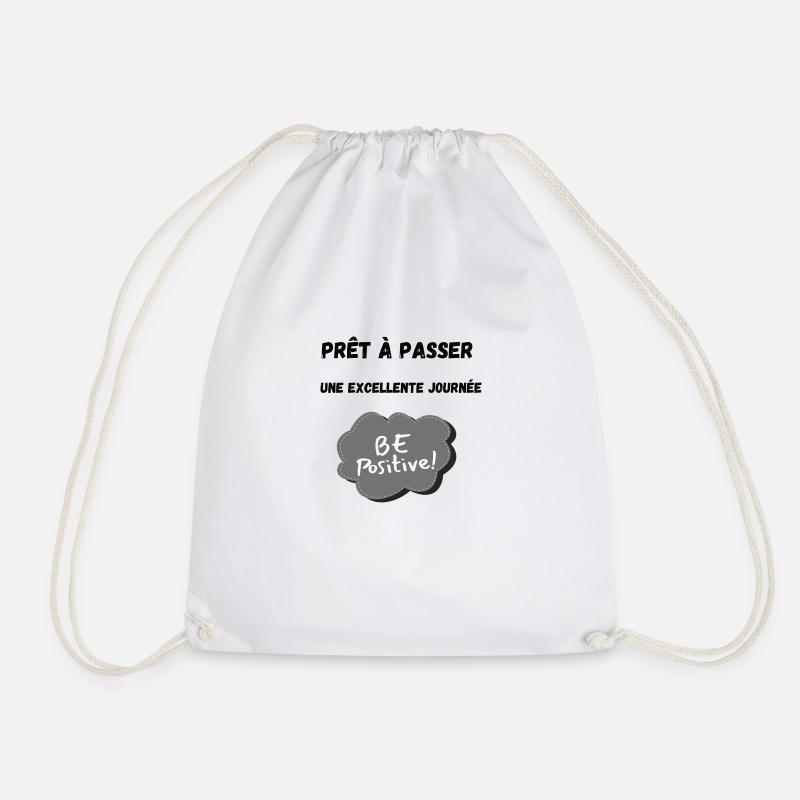 Positive T-shirt - Sac de sport léger - blanc
