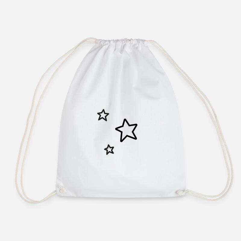 Étoiles - Sac de sport léger - blanc