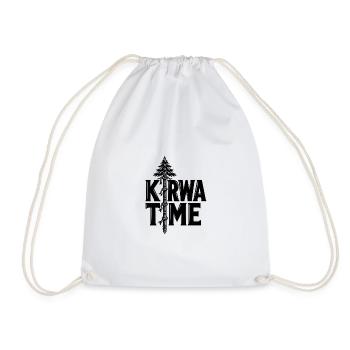 Kirwa Time Kirchweih mit Kirwabaum - Turnbeutel - Weiß - Vorne