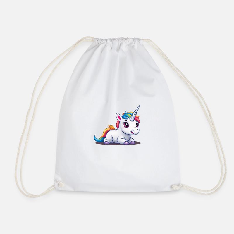 Baby Einhorn - Turnbeutel - Weiß