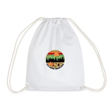 Je déteste les gens - Sac de sport léger - blanc - Devant