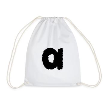 Alpha | | icon Greek alphabet - Drawstring Bag - white - Front