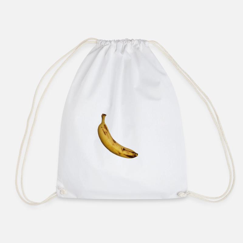 Banane - Turnbeutel - Weiß