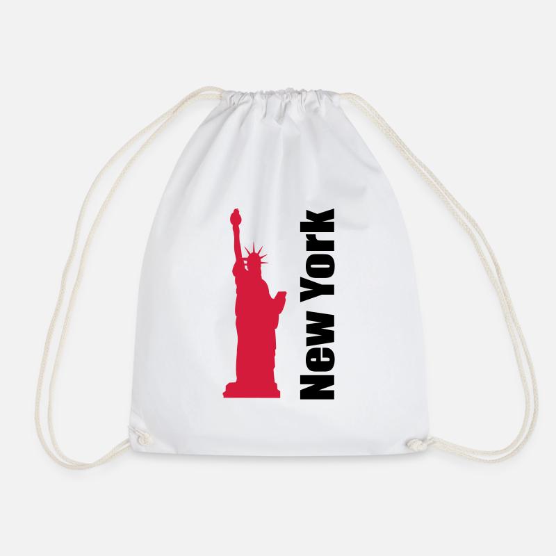 New York - Turnbeutel - Weiß