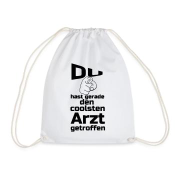 Coolster Arzt Geschenk - Turnbeutel - Weiß - Vorne