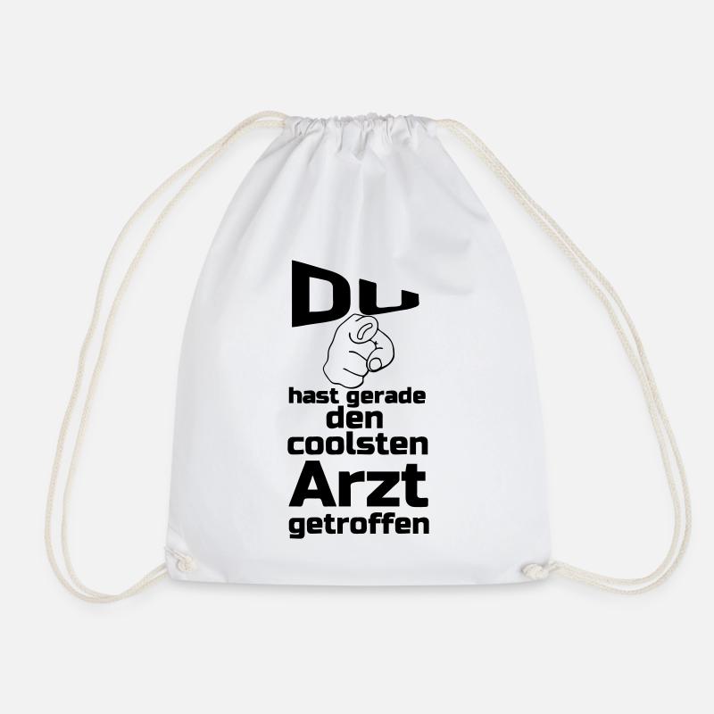 Coolster Arzt Geschenk - Turnbeutel - Weiß