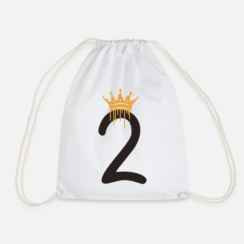 1 - Drawstring Bag - white