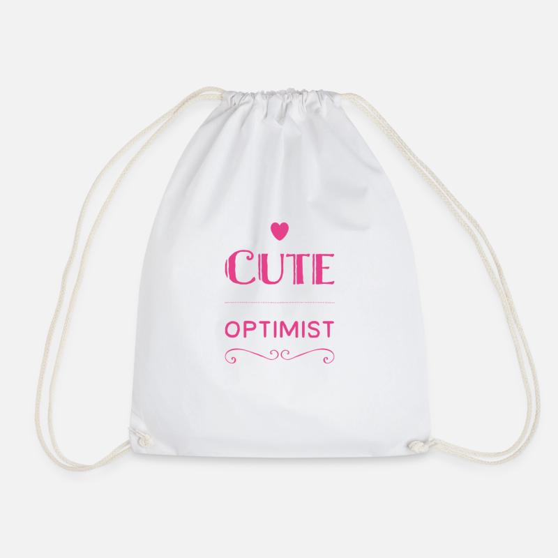 Birthday present - Drawstring Bag - white