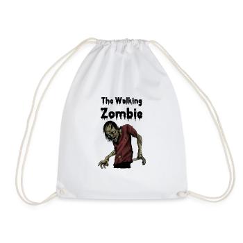 The Walking Zombie - Sac de sport léger - blanc - Devant