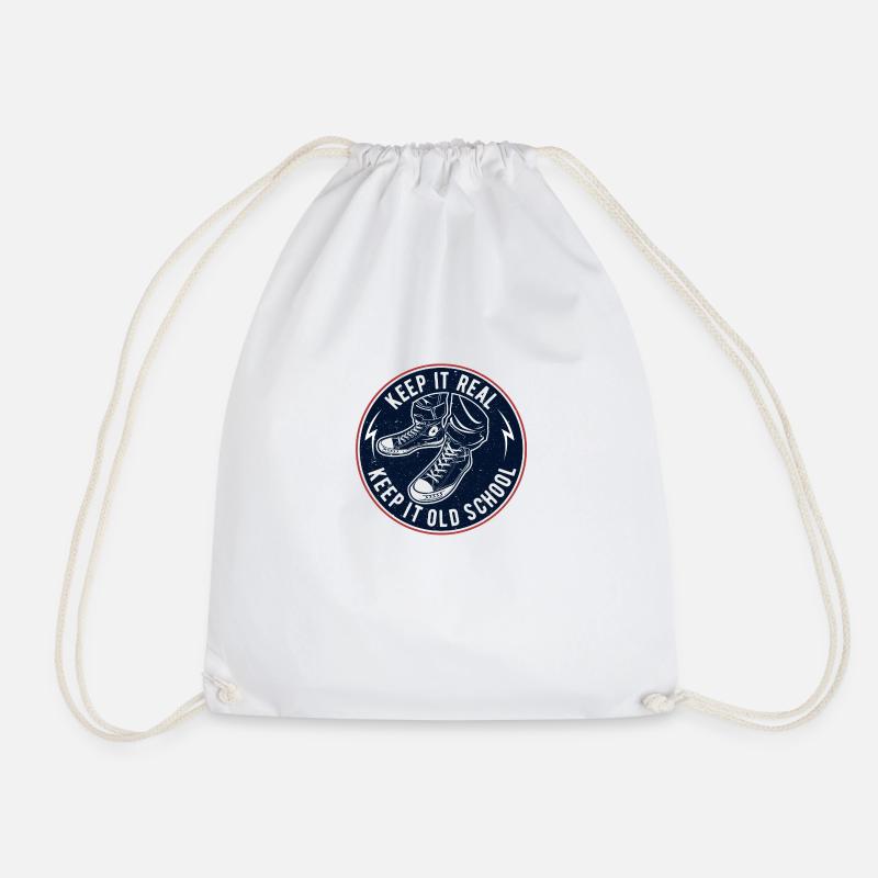 Gardez-la vieille école - Sac de sport léger - blanc