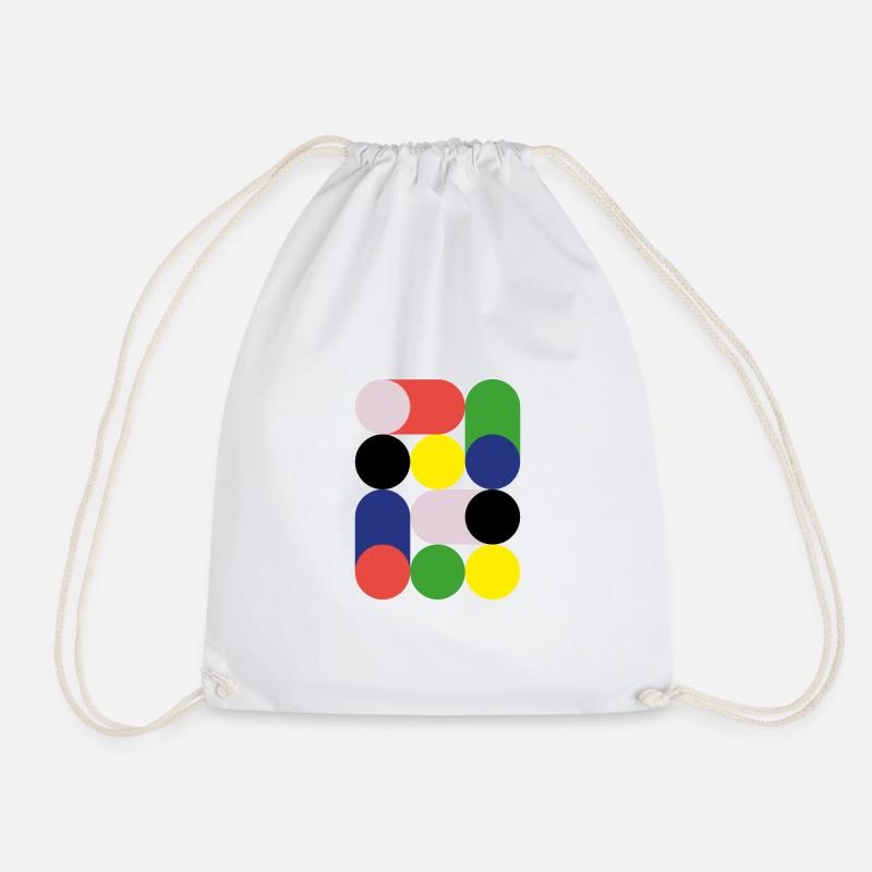 Bauhaus Design - Turnbeutel - Weiß