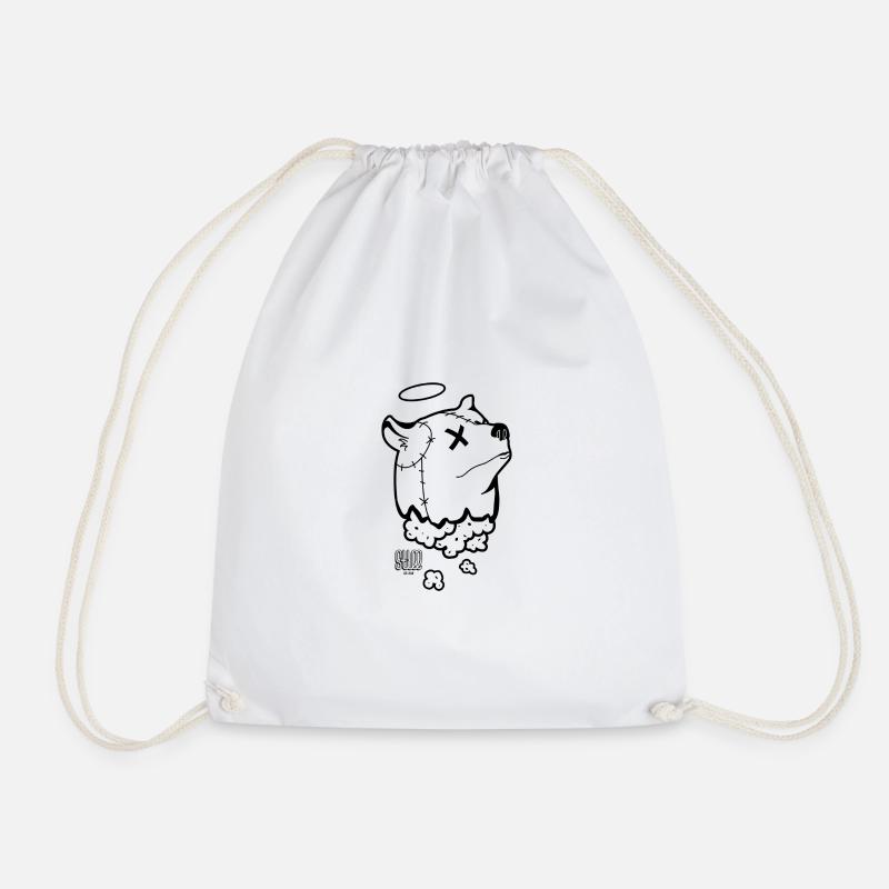 TEDDY BEAR - Drawstring Bag - white