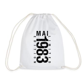 Anniversaire Mai 1983 Mai né en May 1983 - Sac de sport léger - blanc - Devant