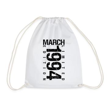 Anniversaire Mars 1994 Mars né en Mars - Sac de sport léger - blanc - Devant