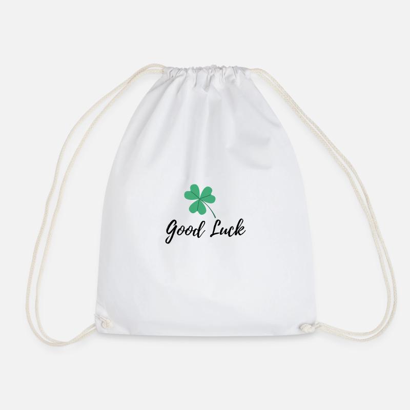 Good Luck - Turnbeutel - Weiß