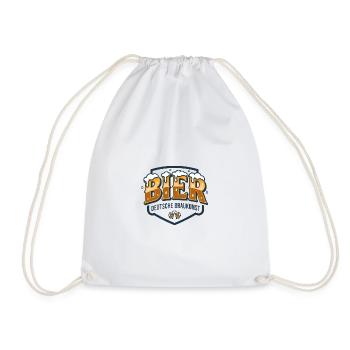 Bière, bière, consommation - Sac de sport léger - blanc - Devant