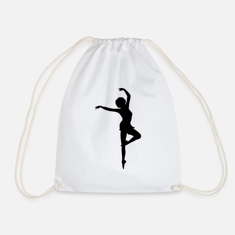 Dancing Girl 2 - Turnbeutel - Weiß