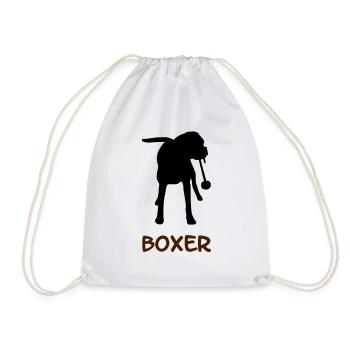 Boxer_2_cb - Turnbeutel - Weiß - Vorne