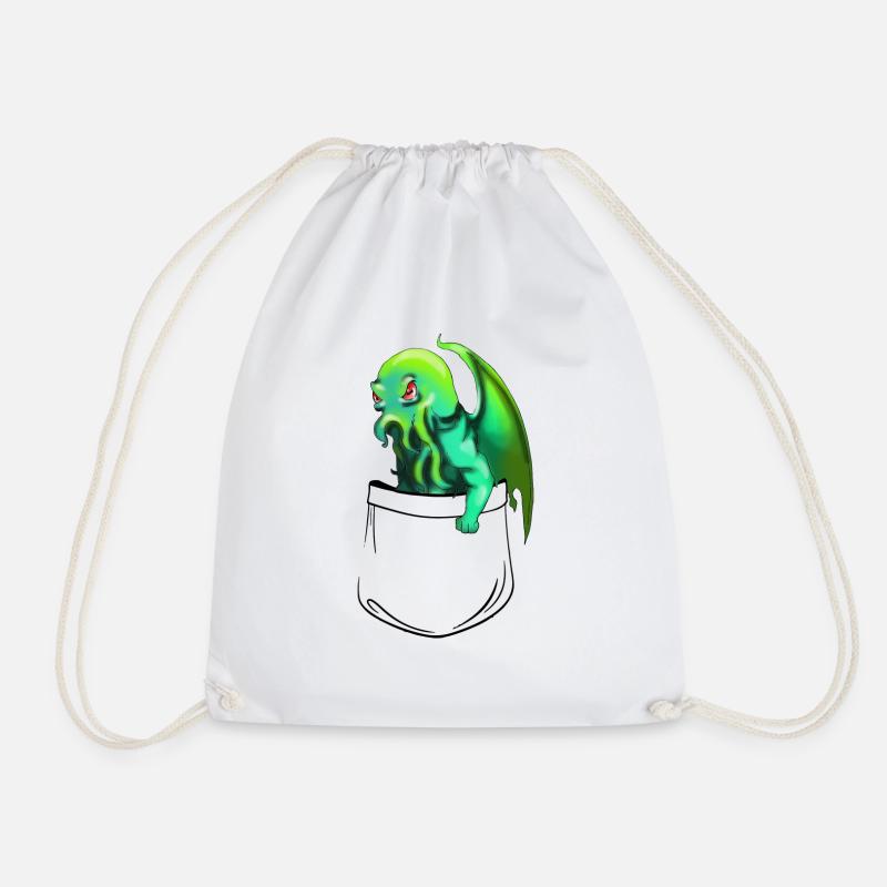 Tasche cthulhu - Turnbeutel - Weiß