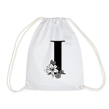 Point I - Drawstring Bag - white - Front