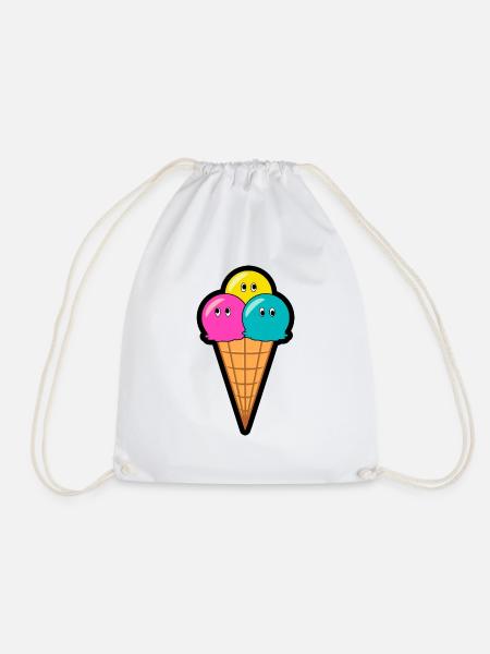 Ice cream - Turnbeutel - Weiß