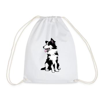 Border Collie Dog Lovers Dog Owners Dogs - Sac de sport léger - blanc - Devant