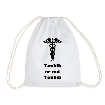 Doctor doctor or not? - Drawstring Bag - white - Front