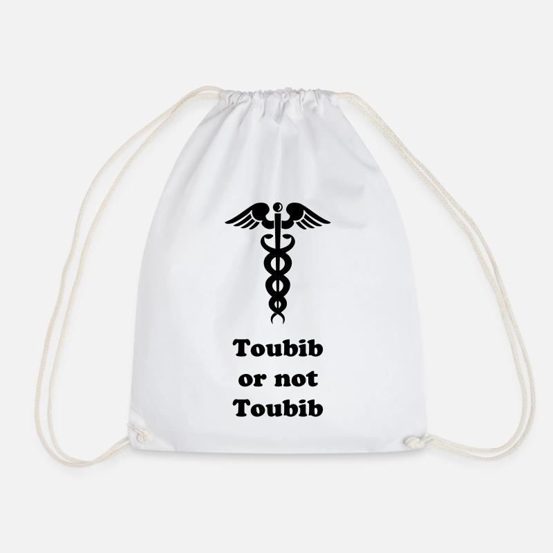 Doctor doctor or not? - Drawstring Bag - white