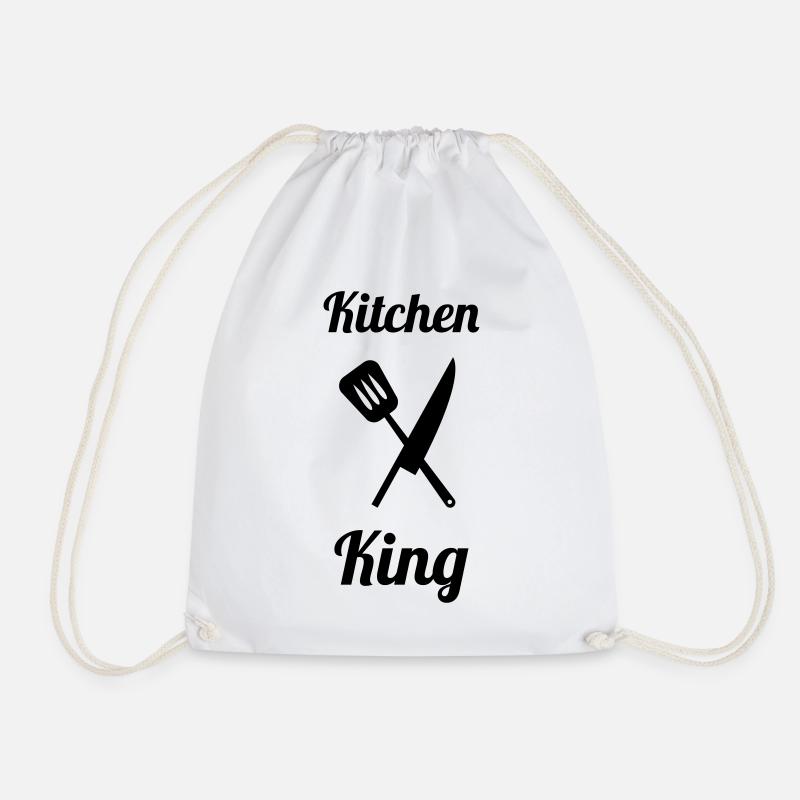 Kitchen King - Turnbeutel - Weiß