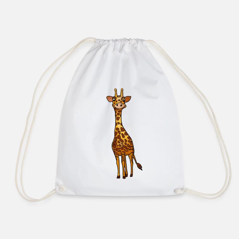 Giraffe - Turnbeutel - Weiß