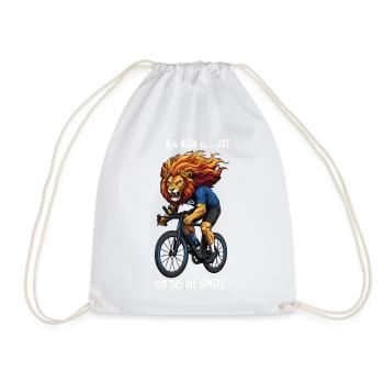 Cycliste Lion Vélo de route VTT Vélo sportif - Sac de sport léger - blanc - Devant