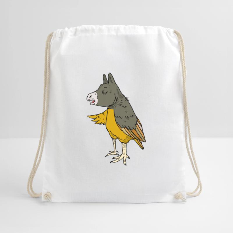 Esel oder Adler oder Vogel Eselvogel Turnbeutel