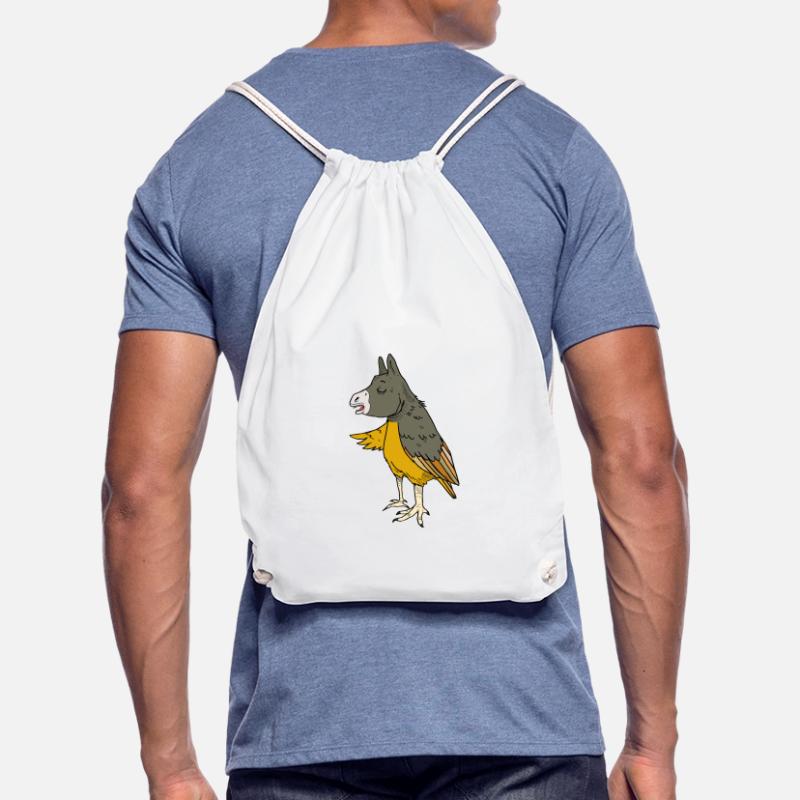 Esel oder Adler oder Vogel Eselvogel Turnbeutel